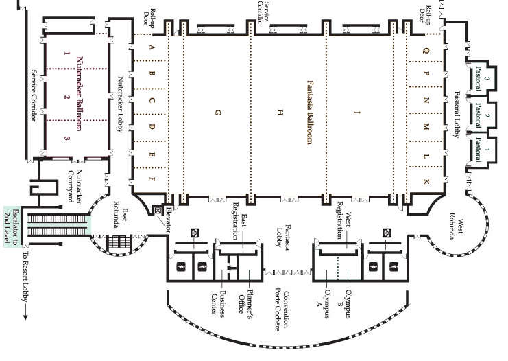 Escalator to the Second Floor
